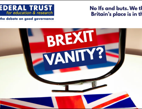 VIDEO: Brexit – The UK Is So Vain…