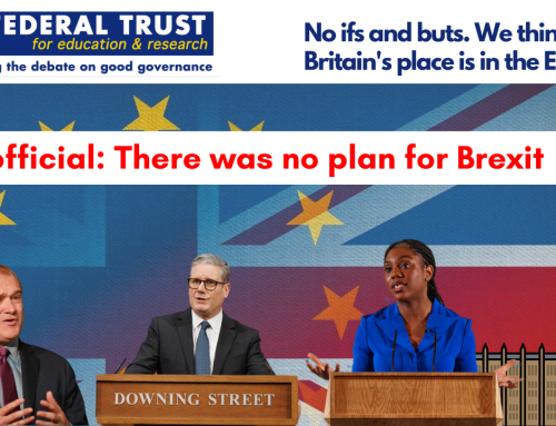 VIDEO: It’s official – There was no plan for Brexit