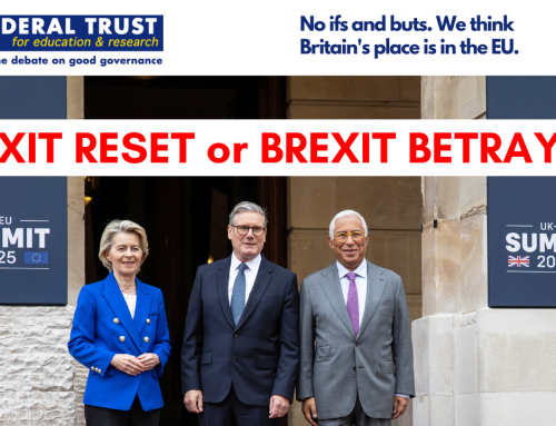VIDEO: Brexit Reset or Brexit Betrayal?